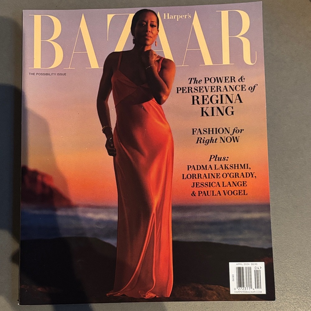 Harper’s Bazaar Magazine April 2024 Regina King